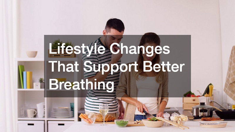 a couple preparing healthy food