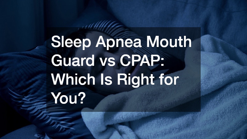 a man suffering from sleep apnea